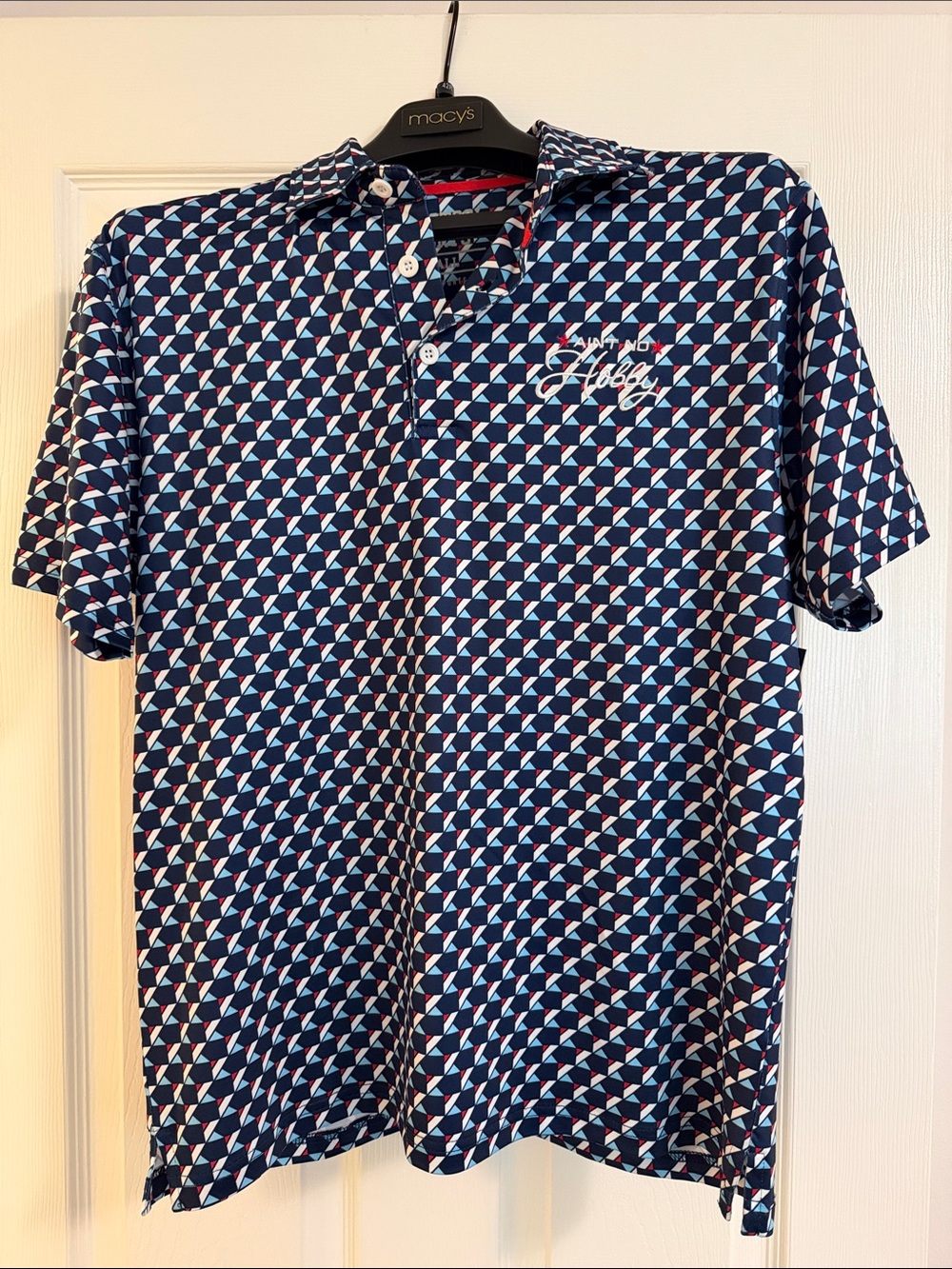Men’s Barstool Sports Geometric Polo